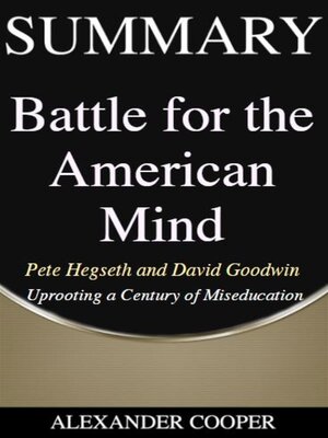 cover image of Summary of Battle for the American Mind
